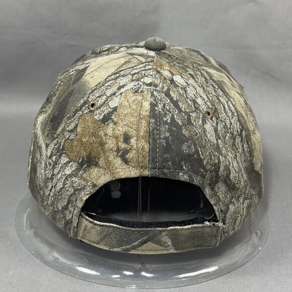 NWTF Strapback Cap Hat OC Outdoor Realtree Green Camouflage Turkey Hunting Mens - Picture 3 of 14